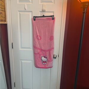 Sanrio Hello Kitty Pink beach towel
